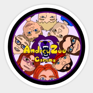 AndrewZoo Gaming Family Logo Sticker